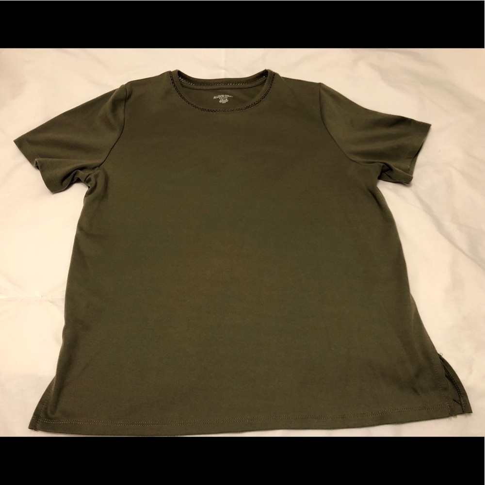 Allison Daley Green Petite Medium